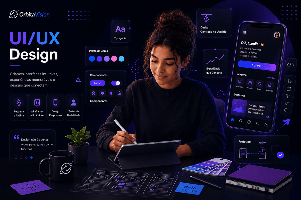 UI/UX Design - OrbitaVision