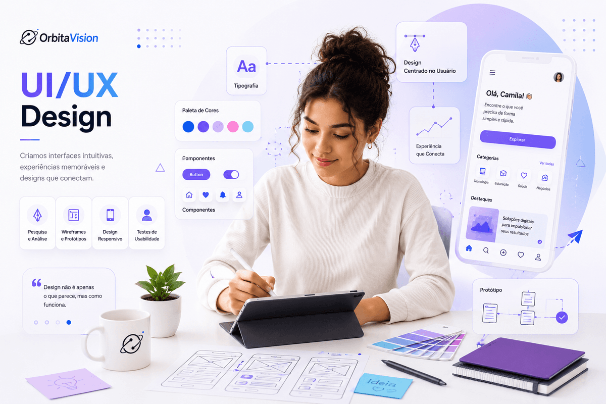 UI/UX Design - OrbitaVision